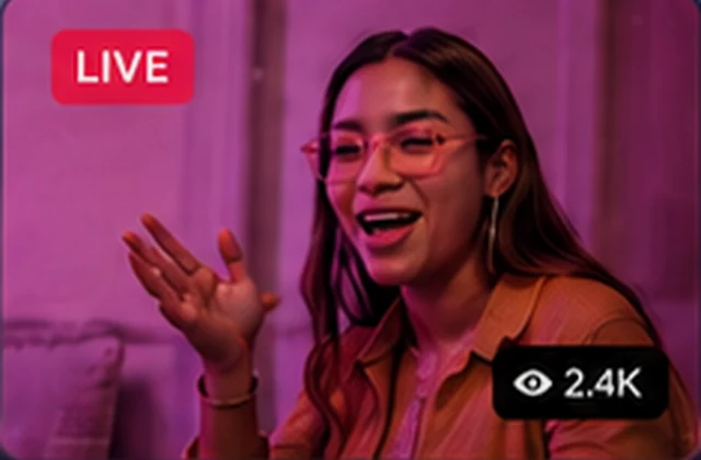 Go live