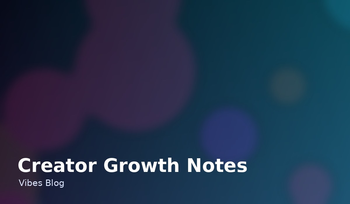 Creator Growth Notes